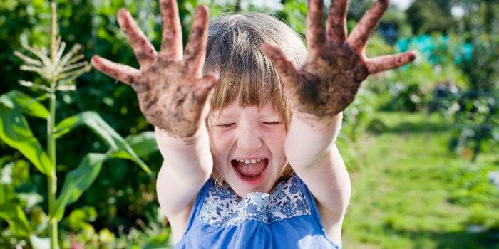 mud and dirt