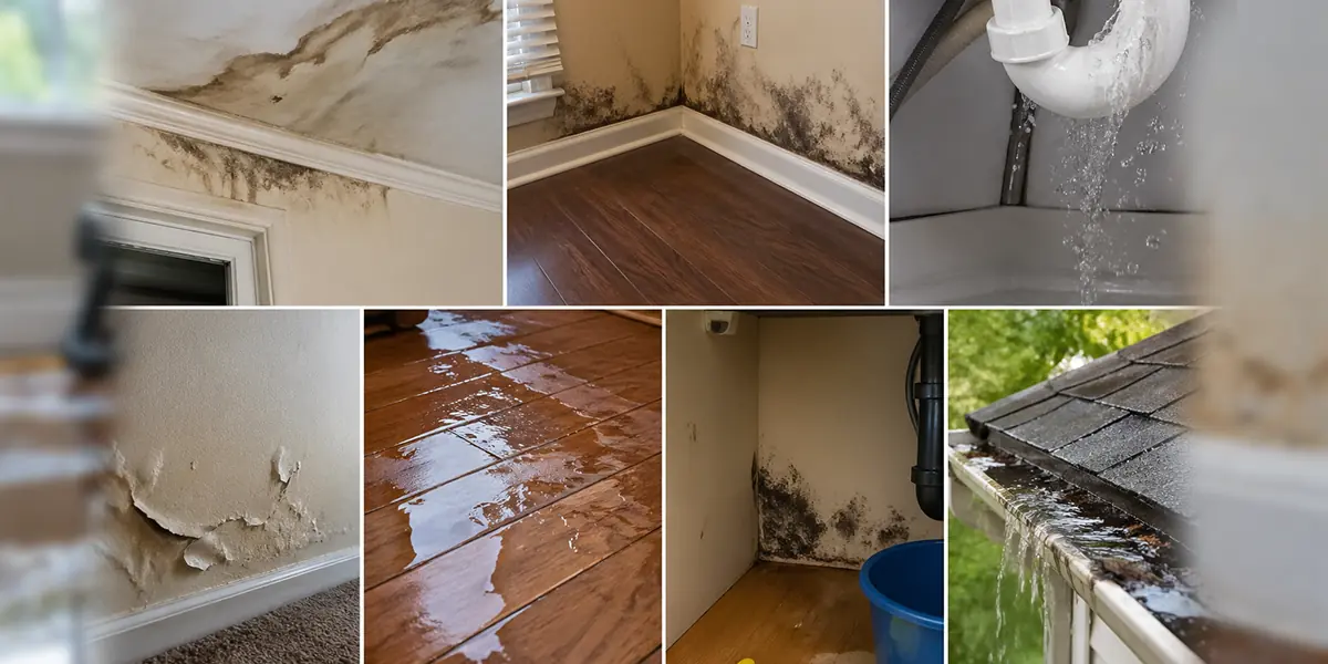 Visible Signs of Water Damage Homeowners Should Never Ignore