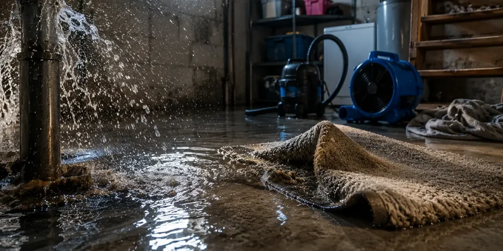 Burst Pipes and Basement Floods